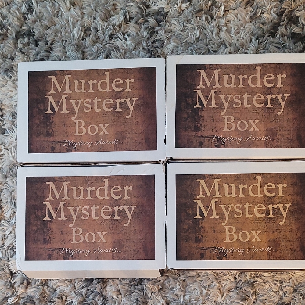 Murder Mystery Box - Brown